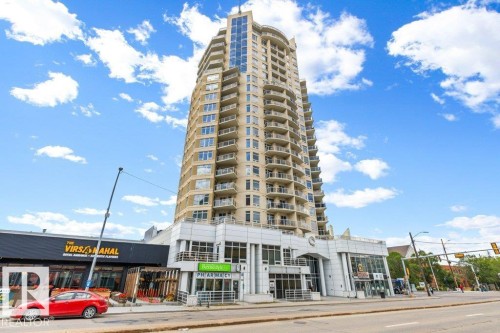 #1102 10388 105 St Nw, Edmonton, AB - Outdoor With Facade