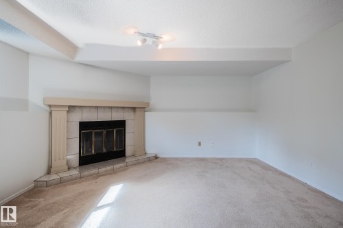 435 Ormsby Road Nw, Edmonton, AB - Indoor With Fireplace