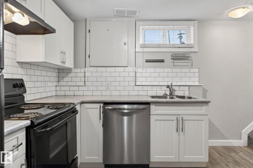 7804 136 Avenue Nw, Edmonton, AB - Indoor Photo Showing Kitchen With Double Sink