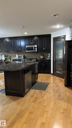 2545 Anderson Way Southwest, Edmonton, AB - Indoor Photo Showing Kitchen With Double Sink