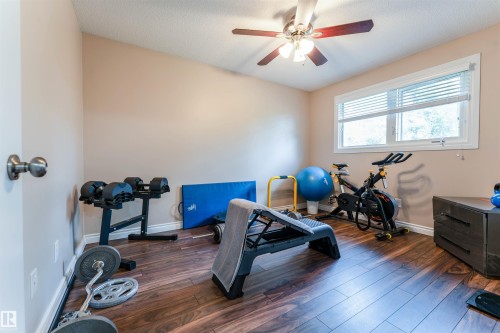 190 Gariepy Crescent Nw, Edmonton, AB - Indoor Photo Showing Gym Room