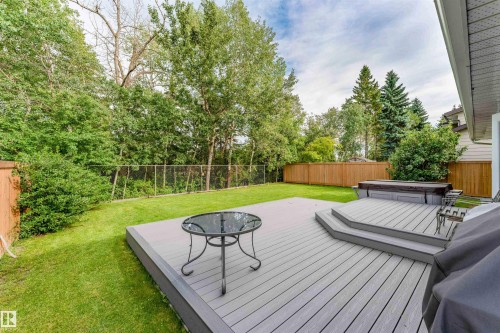 190 Gariepy Crescent Nw, Edmonton, AB - Outdoor With Deck Patio Veranda With Backyard