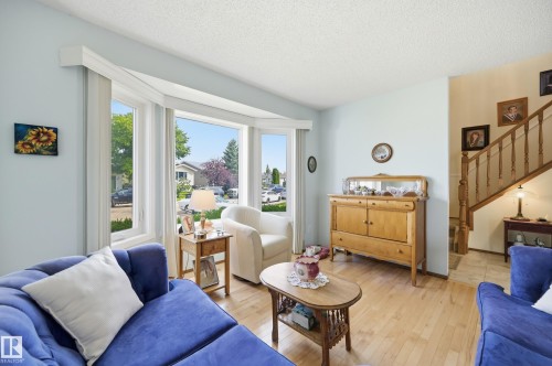365 Kline Crescent Nw, Edmonton, AB - Indoor Photo Showing Living Room
