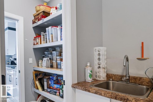 Built-in shelving for organized storage - 527 Merlin Landing Nw, Edmonton, AB - Indoor