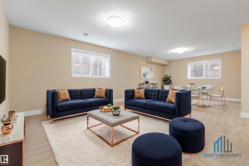 #214 50 Heatherglen Dr, Spruce Grove, AB - Indoor Photo Showing Living Room