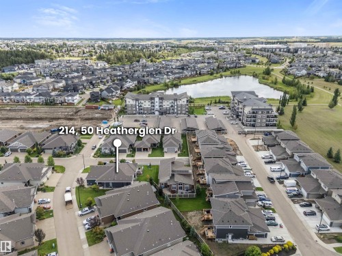 #214 50 Heatherglen Dr, Spruce Grove, AB - Outdoor With View