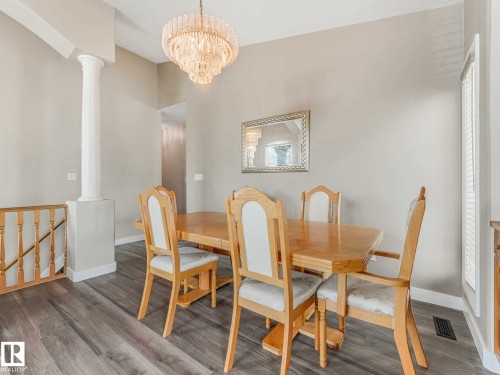 153 Kulawy Drive Nw, Edmonton, AB - Indoor Photo Showing Dining Room
