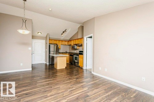 #411 3425 19 St Nw, Edmonton, AB - Indoor Photo Showing Kitchen