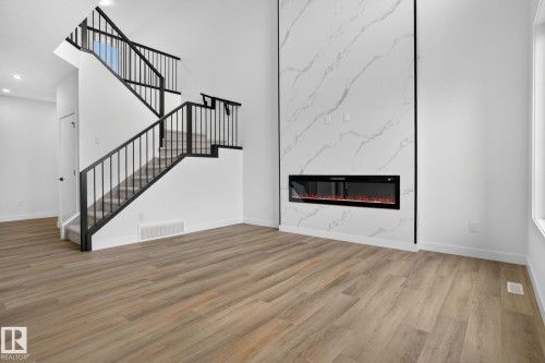 49 Elliott Wynd, Fort Saskatchewan, AB - Indoor With Fireplace