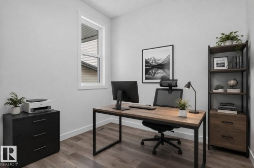 45 Elliott Wynd, Fort Saskatchewan, AB - Indoor Photo Showing Office