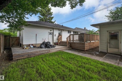 8615 66 Avenue Nw, Edmonton, AB - Outdoor With Deck Patio Veranda With Exterior