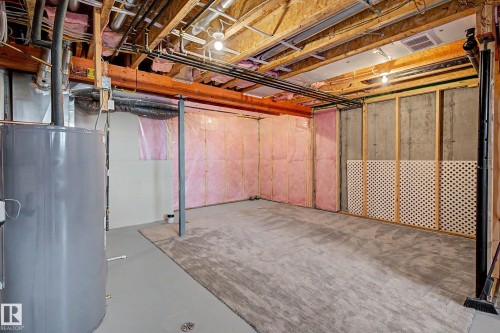 118 Southfork Road, Leduc, AB - Indoor Photo Showing Basement