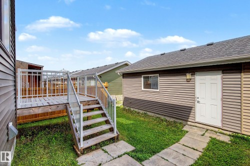 118 Southfork Road, Leduc, AB - Outdoor With Deck Patio Veranda With Exterior