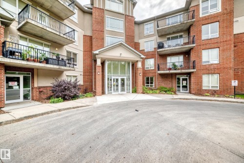 #323 6315 135 Av Nw, Edmonton, AB - Outdoor With Balcony With Facade