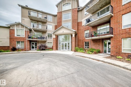 #323 6315 135 Av Nw, Edmonton, AB - Outdoor With Balcony With Facade