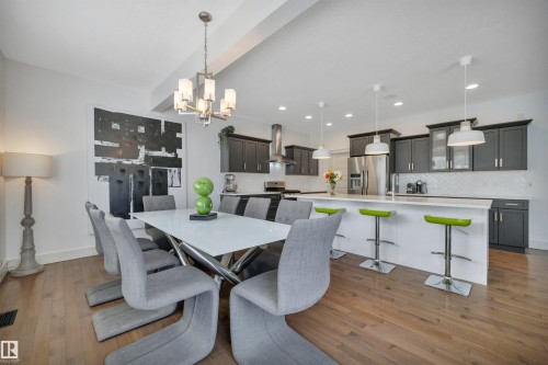 4231 Savaryn Drive Sw, Edmonton, AB - Indoor Photo Showing Dining Room