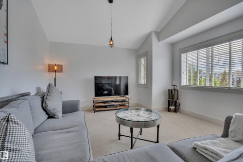 4231 Savaryn Drive Sw, Edmonton, AB - Indoor Photo Showing Living Room