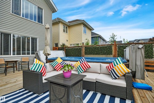 4231 Savaryn Drive Sw, Edmonton, AB - Outdoor With Deck Patio Veranda With Exterior