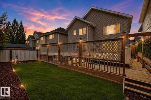 AI Enhanced - 4231 Savaryn Drive Sw, Edmonton, AB - Outdoor With Deck Patio Veranda