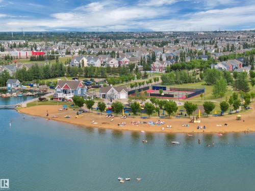 4231 Savaryn Drive Sw, Edmonton, AB - Outdoor With Body Of Water With View