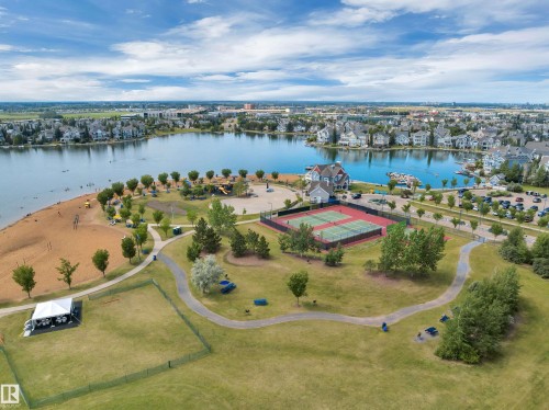 4231 Savaryn Drive Sw, Edmonton, AB - Outdoor With Body Of Water With View