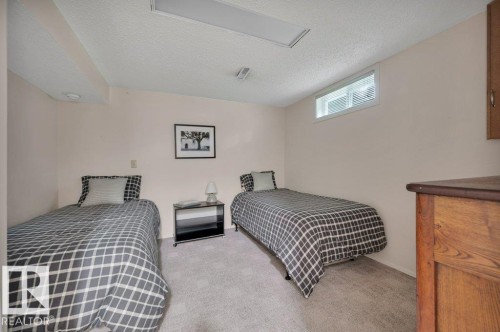 The window would have to be enlarged to meet current building code. - 5620 151 Street Nw, Edmonton, AB - Indoor Photo Showing Bedroom