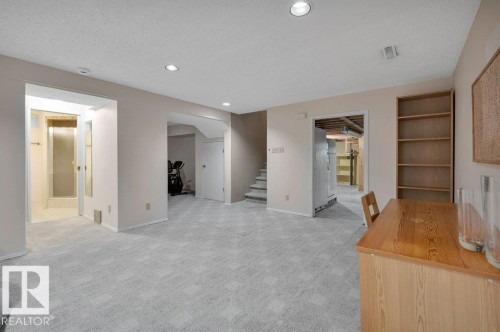 Recreation room, 3 pce bath - 5620 151 Street Nw, Edmonton, AB - Indoor
