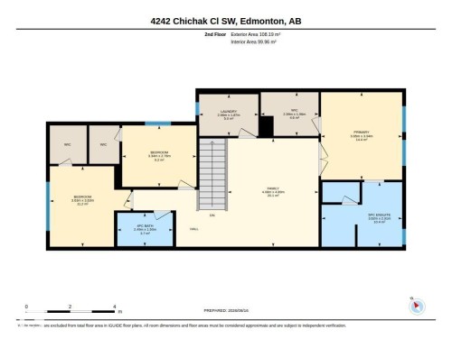 Floor plan - 4242 Chichak Close Sw, Edmonton, AB - Other