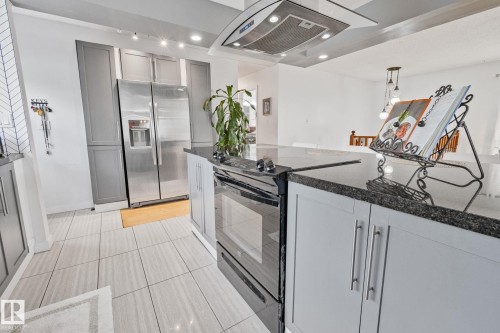 4682 17 Avenue Nw, Edmonton, AB - Indoor Photo Showing Kitchen With Upgraded Kitchen