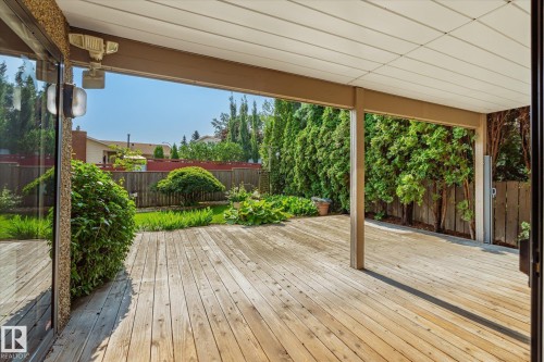 241 Greenoch Crescent Nw, Edmonton, AB - Outdoor With Deck Patio Veranda