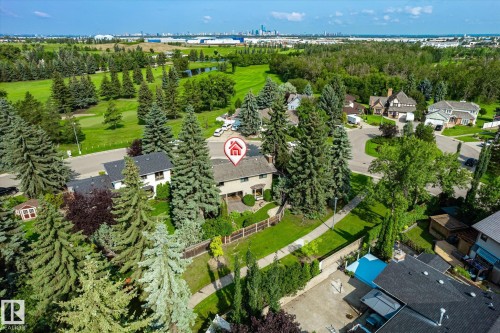 241 Greenoch Crescent Nw, Edmonton, AB - Outdoor With View