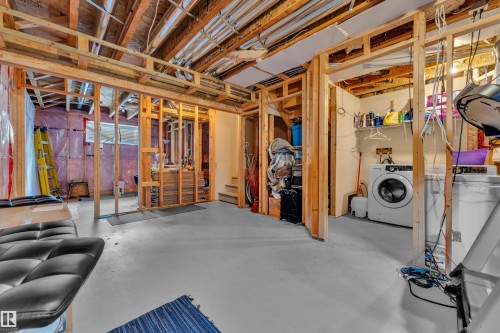 3036 Arthurs Crescent Sw, Edmonton, AB - Indoor Photo Showing Basement