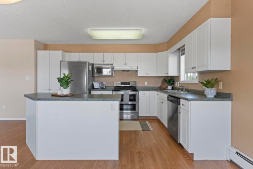 #201 1705 7 Av, Cold Lake, AB - Indoor Photo Showing Kitchen With Stainless Steel Kitchen With Upgraded Kitchen