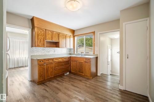 10426 79 Street Nw, Edmonton, AB - Indoor Photo Showing Kitchen With Double Sink