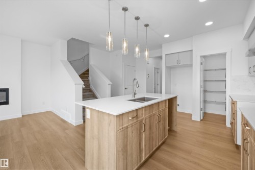 8632 183 Avenue Nw, Edmonton, AB - Indoor Photo Showing Kitchen With Double Sink