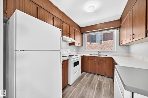 10236 154 Street Nw, Edmonton, AB - Indoor Photo Showing Kitchen With Double Sink