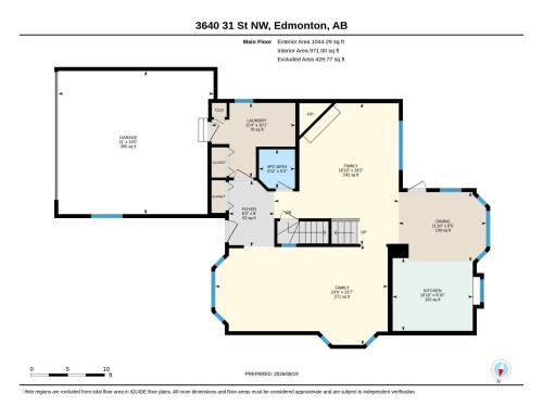 Floor plan - 3640 31 Street Nw, Edmonton, AB - Other