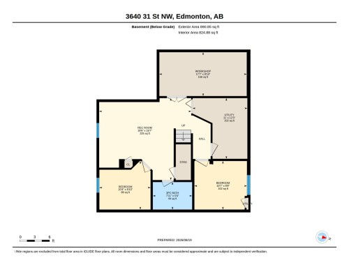 Floor plan - 3640 31 Street Nw, Edmonton, AB - Other