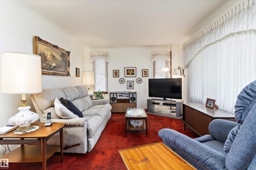 11603 St Albert Trail Nw, Edmonton, AB - Indoor Photo Showing Living Room