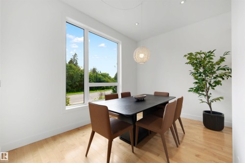 14505 Summit Drive Nw, Edmonton, AB - Indoor Photo Showing Dining Room