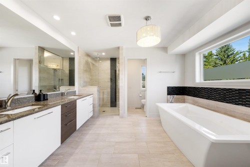 14505 Summit Drive Nw, Edmonton, AB - Indoor Photo Showing Bathroom