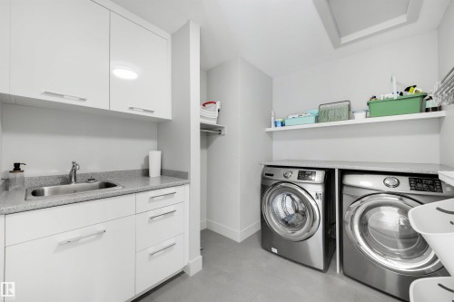 14505 Summit Drive Nw, Edmonton, AB - Indoor Photo Showing Laundry Room