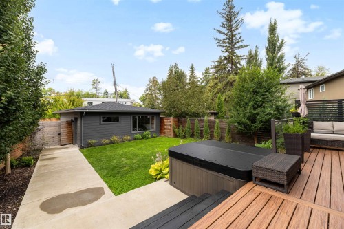 14505 Summit Drive Nw, Edmonton, AB - Outdoor With Deck Patio Veranda