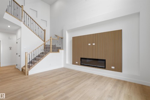 24 Munn Way, Leduc, AB - Indoor With Fireplace