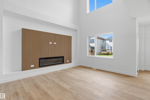24 Munn Way, Leduc, AB - Indoor With Fireplace