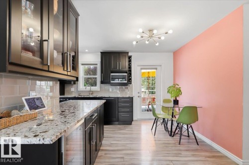 10834 134 Street Nw, Edmonton, AB - Indoor Photo Showing Kitchen With Upgraded Kitchen