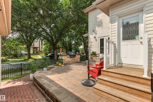 9135 100B Avenue Nw, Edmonton, AB - Outdoor With Deck Patio Veranda With Exterior
