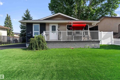 12 Dunluce Road Nw, Edmonton, AB - Outdoor With Deck Patio Veranda