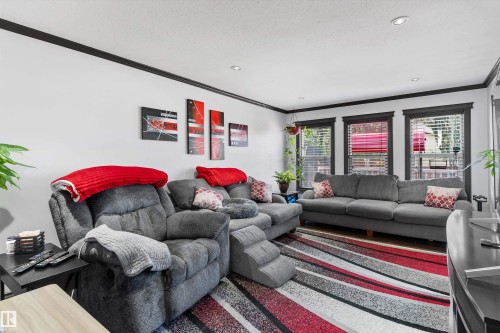 12 Dunluce Road Nw, Edmonton, AB - Indoor Photo Showing Living Room