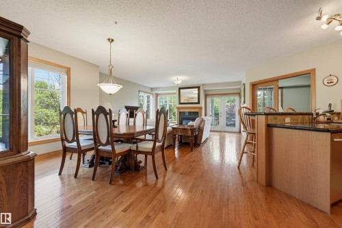 #301 9819 96A St Nw, Edmonton, AB - Indoor Photo Showing Dining Room